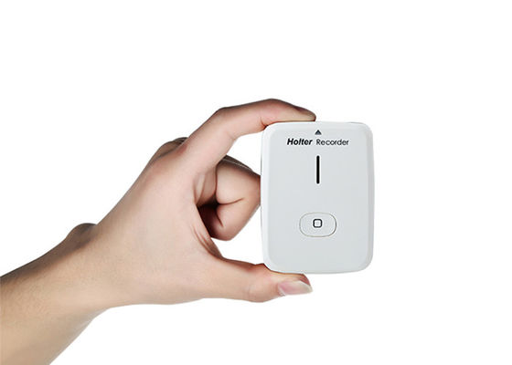 Smart White Holter ECG Recorders Elite Plus / Elite 12 ABS Plastic Material