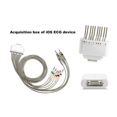 Simultenaousのスマートな12鉛の休息のアンプiOS ブルートゥース ECG機械
